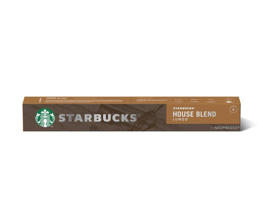 Starbucks Nespresso, House Blend Medium Roast, 10 capsules/box