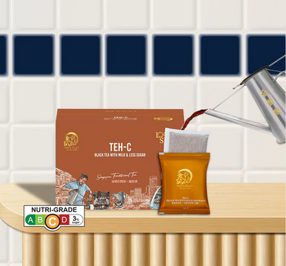Kim's Duet Tea Bag, Teh-C, 10 sachets/box