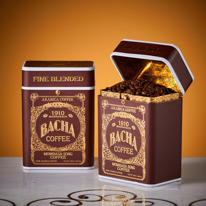 Bacha Mombasa Song Whole Beans, 250g/can