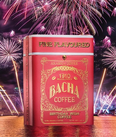 Bacha Birthday Wish Whole Beans, 250g/can