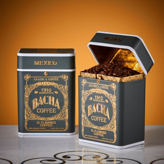 Bacha El Flamingo Whole Beans, 250g/can