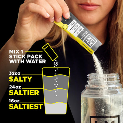 LMNT Lemonade Salt Zero Sugar Electrolytes, 30 sticks/box