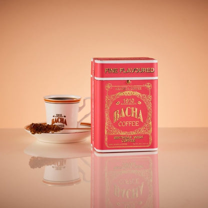 Bacha Birthday Wish Whole Beans, 250g/can