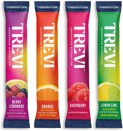 TREVI Sugar Free Electrolyte Mix Classic Variety Pack, 28 packets/bag