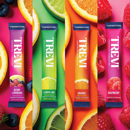 TREVI Sugar Free Electrolyte Mix Classic Variety Pack, 28 packets/bag